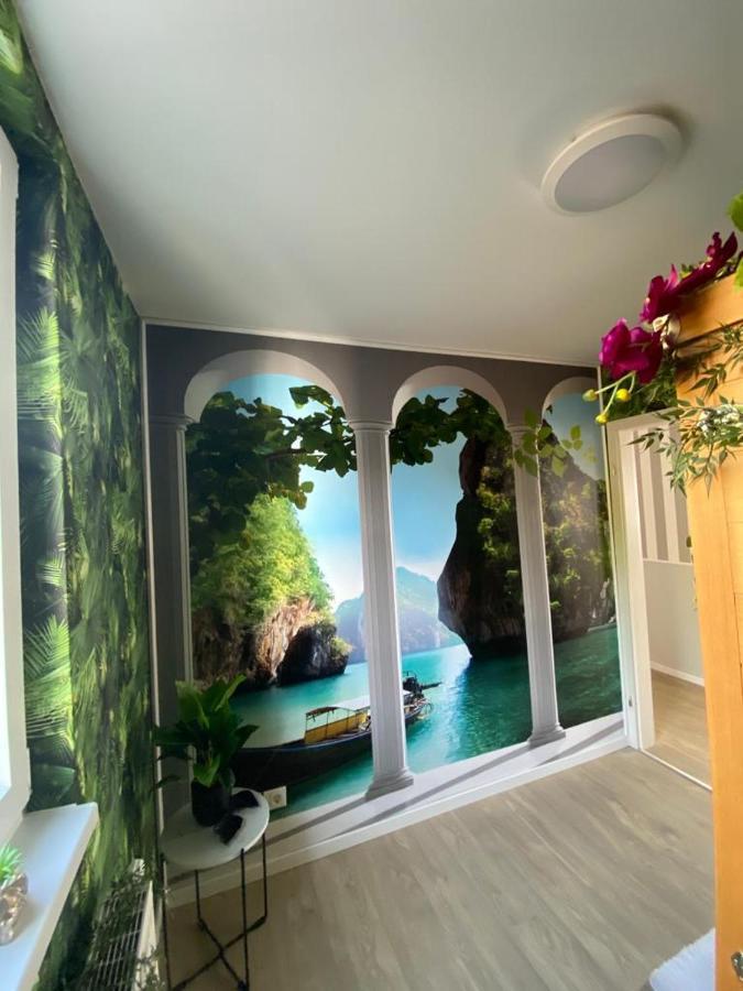 Schoene Ferienwohnung „Zum Glueck Tropical“ Άιζεναχ Εξωτερικό φωτογραφία